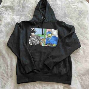 Black Graphic Hoodie